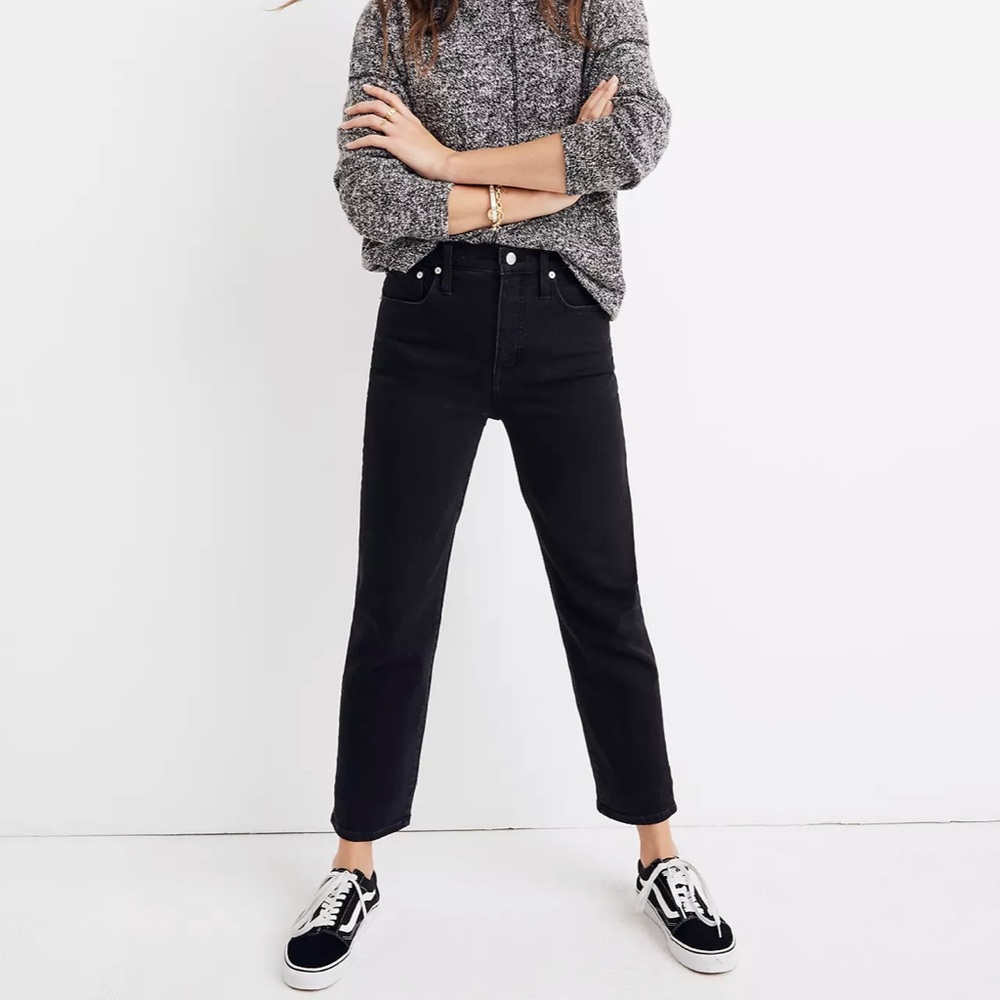 NWT Madewell Classic Straight Jeans in Lunar Wash
